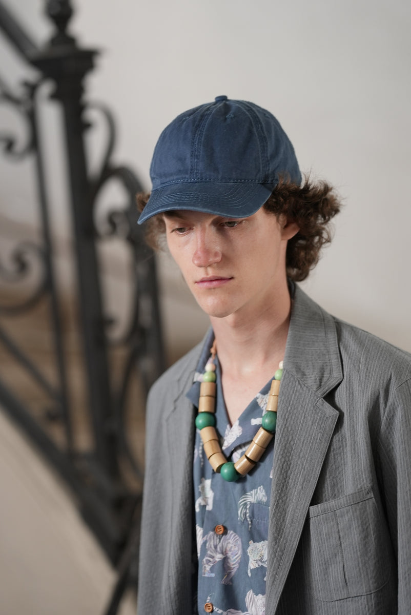 m's braque】GERMAN WOOD BEADS NECKLACE / Green × Natural – TOKIS
