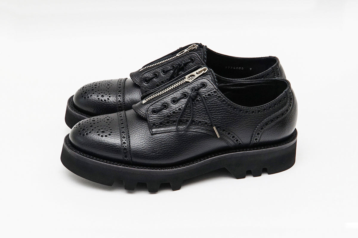 foot the coacher ANARCHO 本革 黒 foot the coacher ANARCHO 本革 黒