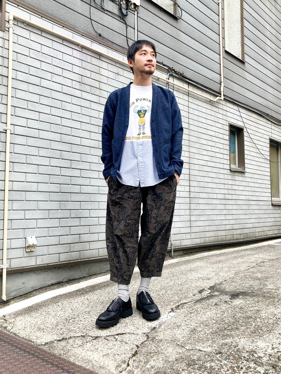 【m's braque】HARLEM PANT / Paisley Velvet – TOKIS