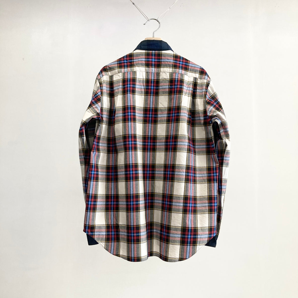 biscuithead / ビスケットヘッド】BELTED PINTUCK SHIRT / Tartan