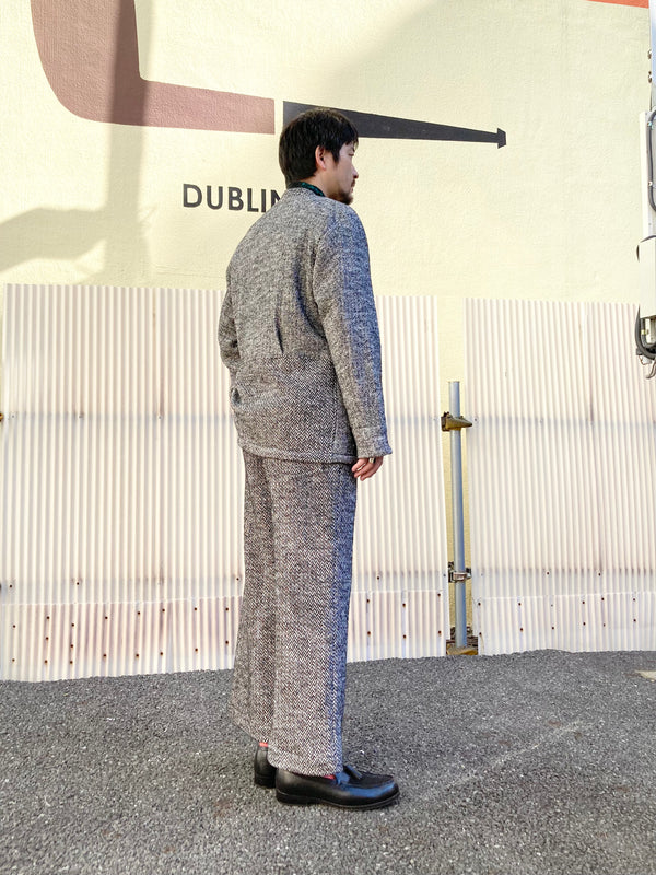 【m's braque】EASY PANT / Herringbone