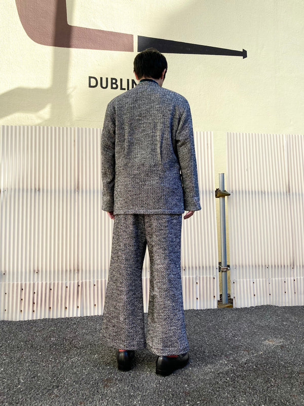 【m's braque】EASY PANT / Herringbone