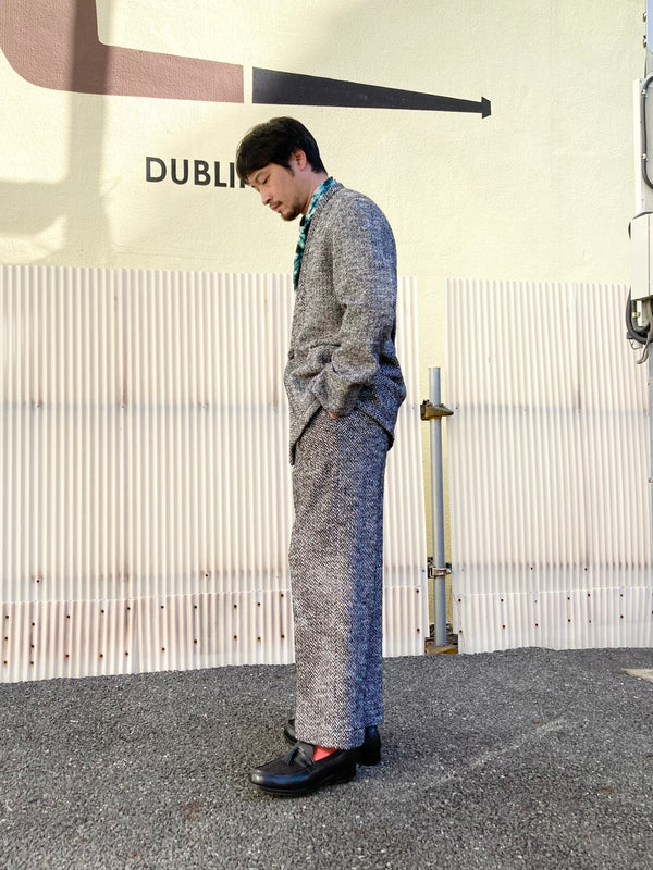 【m's braque】EASY PANT / Herringbone
