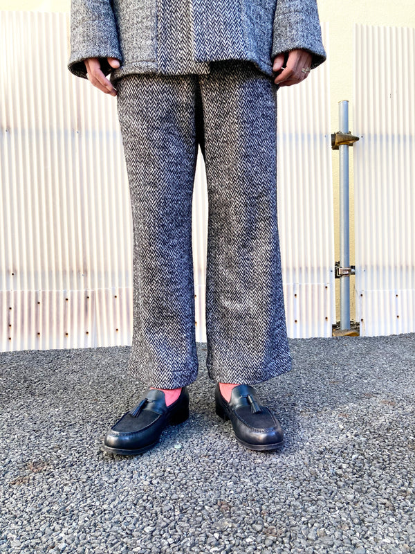 【m's braque】EASY PANT / Herringbone