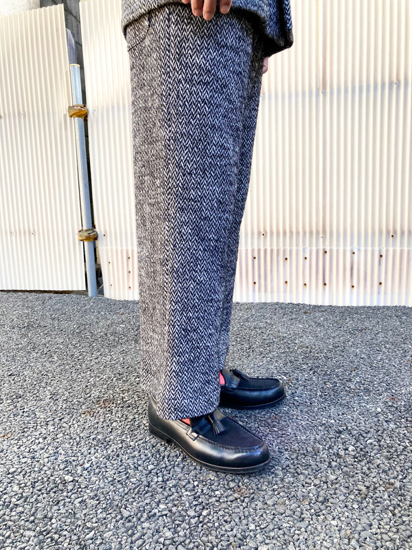【m's braque】EASY PANT / Herringbone