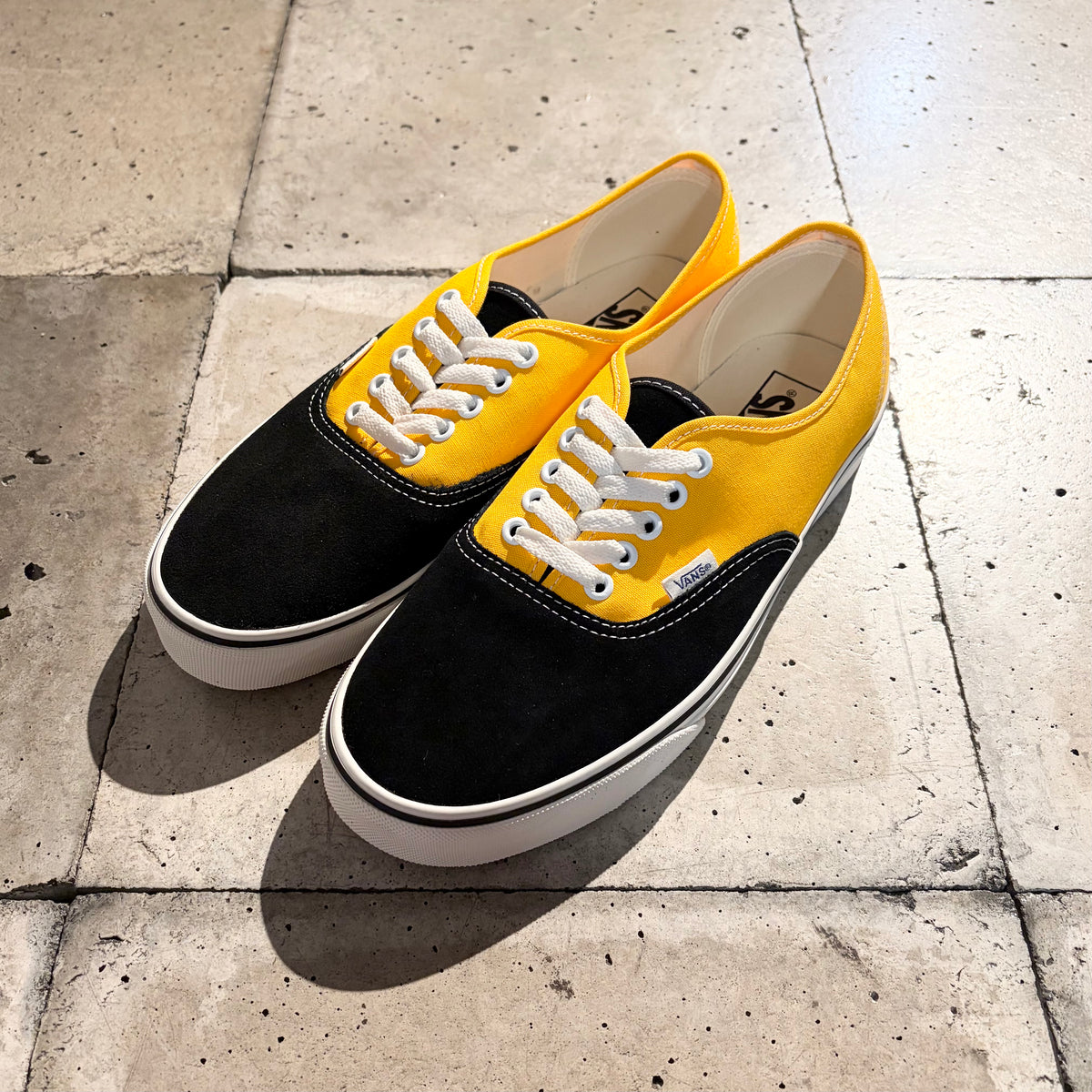 VANS】Authentic / Yellow × Black – TOKIS