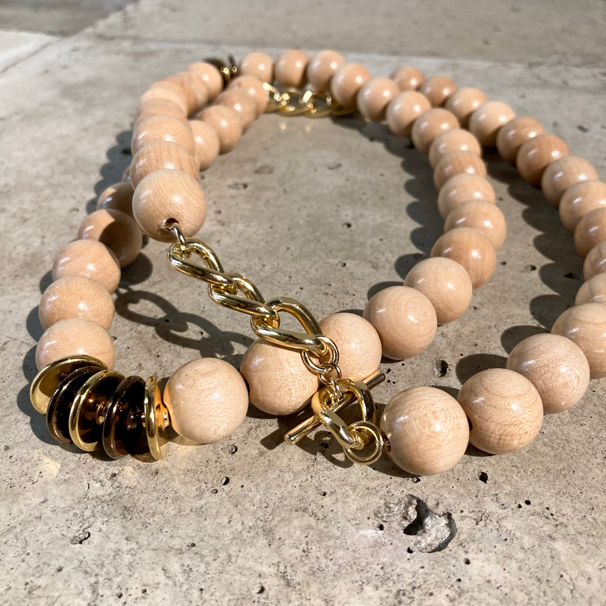 m's braque】WOODS & METALS NECKLACE / Natural & Metals – TOKIS