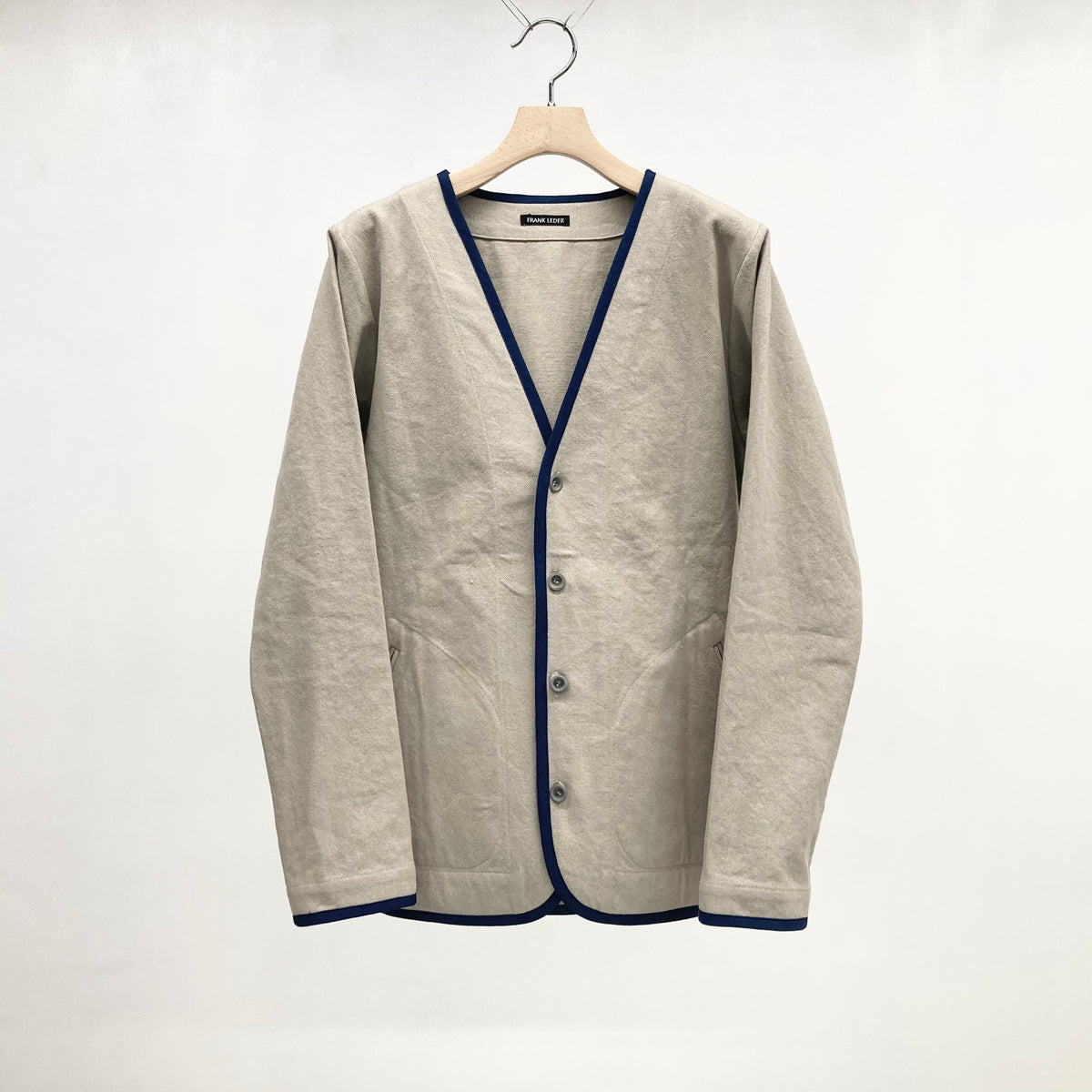frank leder / フランクリーダー】SULFER DYED WASHED FLAX＆COTTON 