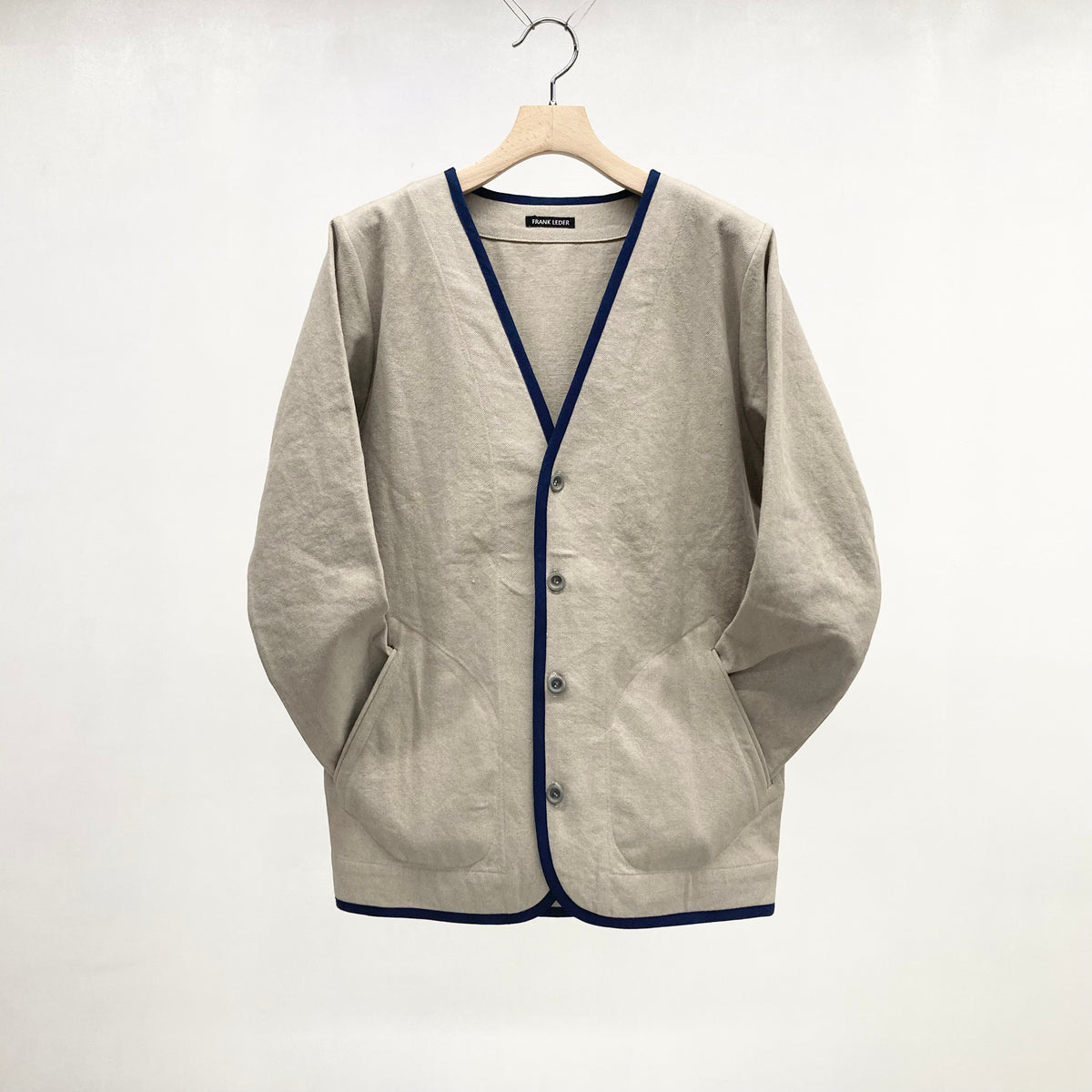 frank leder / フランクリーダー】SULFER DYED WASHED FLAX＆COTTON 