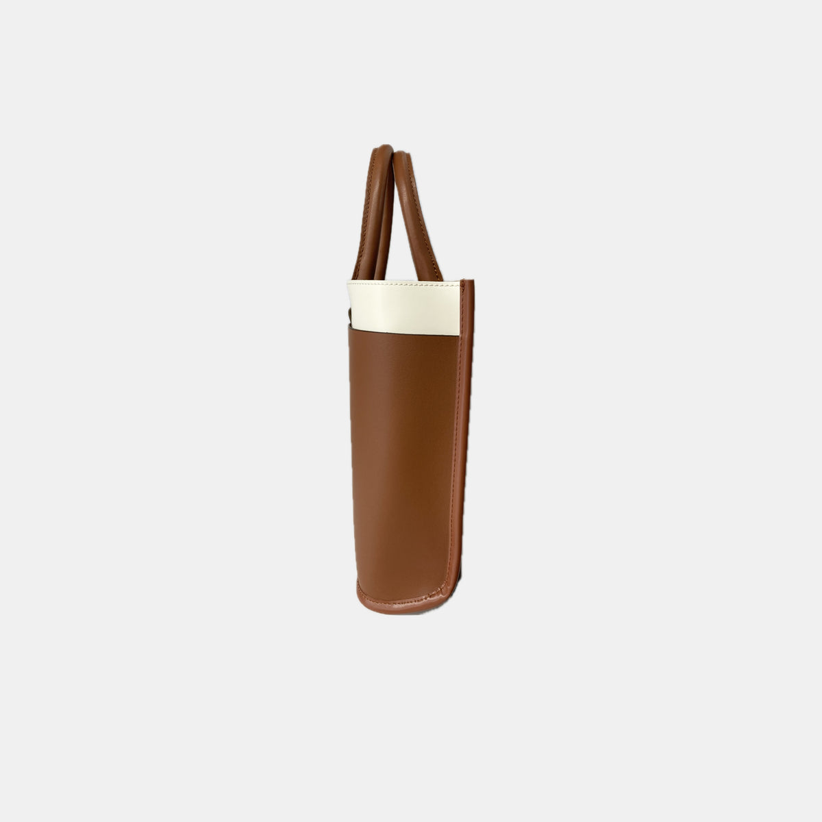 COURTNEY ORLA / コートニーオーラ】CURVE POCKET TOTE s / Brown