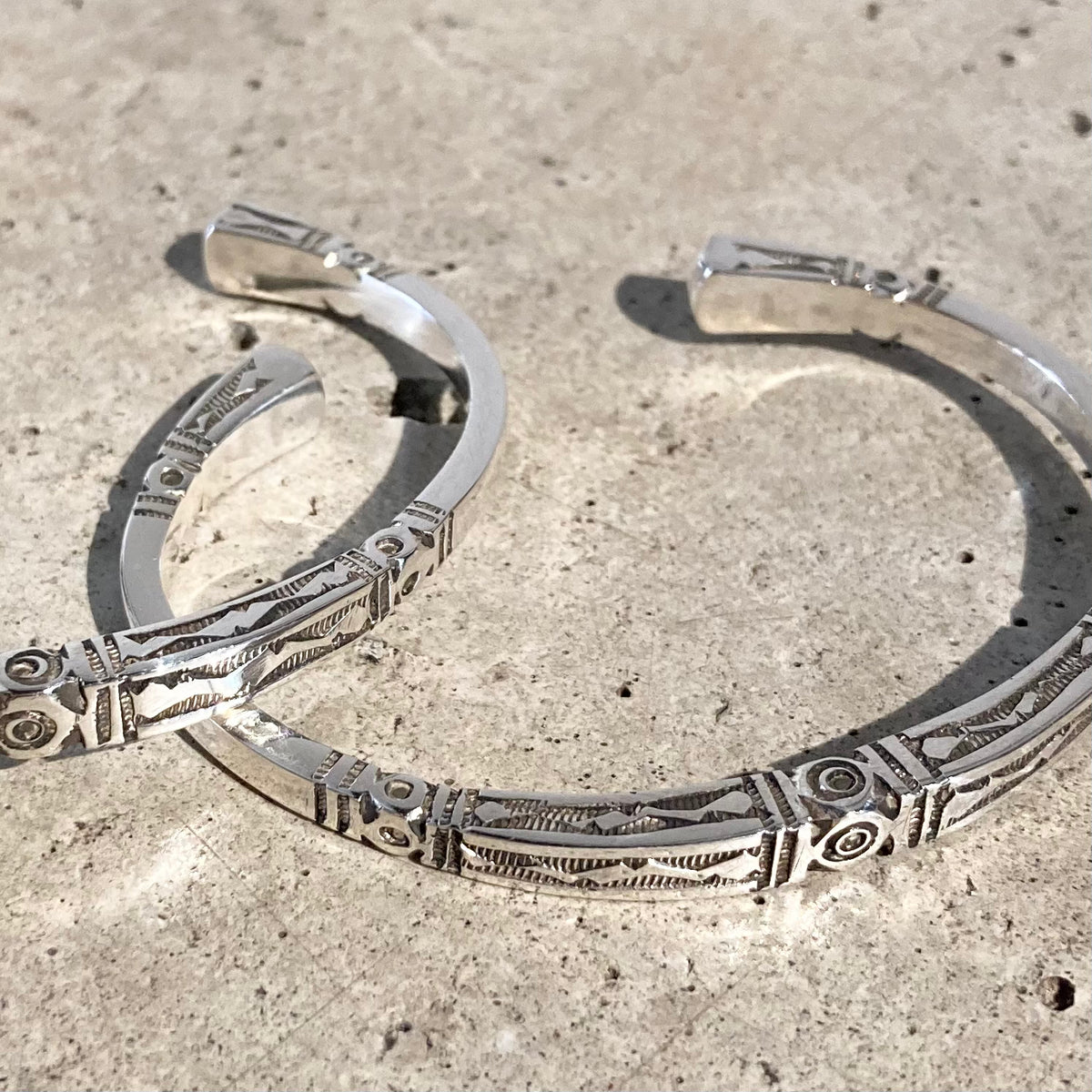 TOUAREG SILVER】SILVER BANGLE 03 – TOKIS