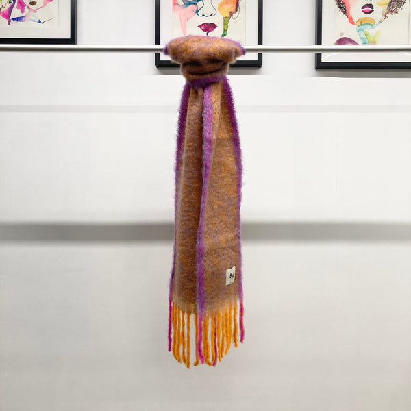 【 814 EZCARAY 】TWIST FRAME / Orange × Purple  Mix