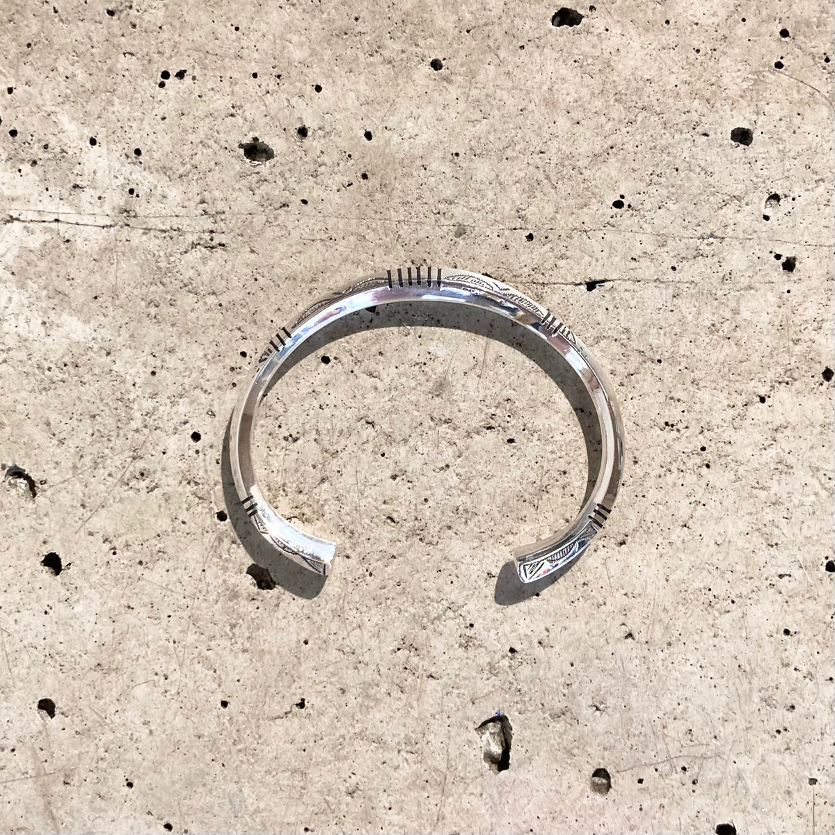 TOUAREG SILVER】SILVER BANGLE 24 – TOKIS