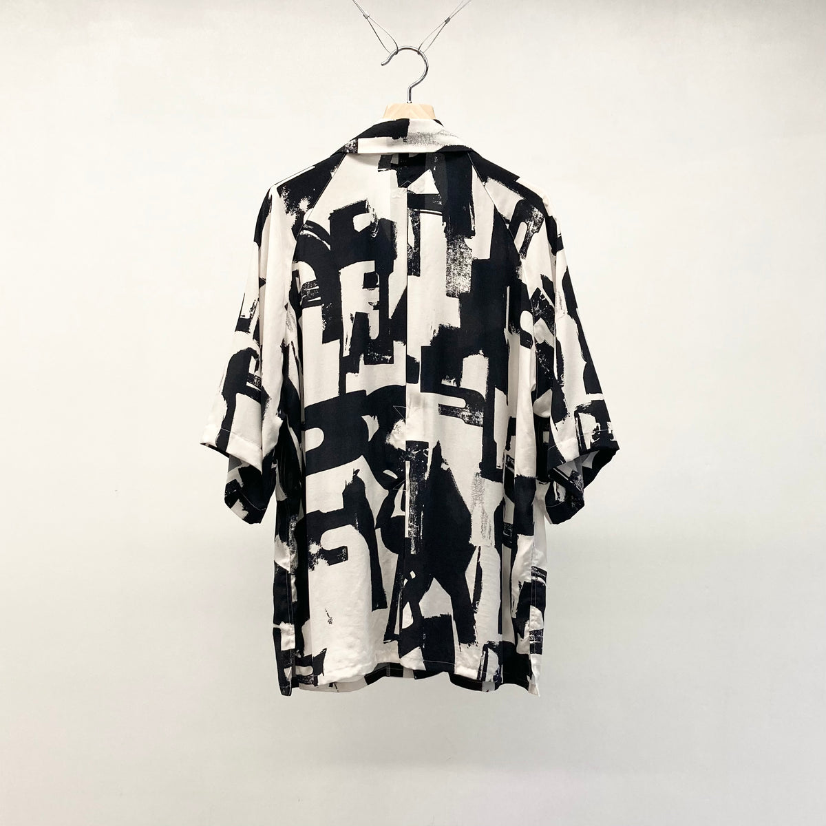 m's braque アロハシャツ m's braque】ALOHA SHIRT / White×Black – TOKIS