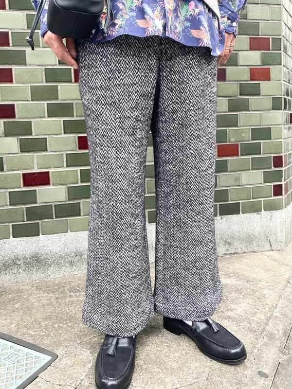 【m's braque】EASY PANT / Herringbone