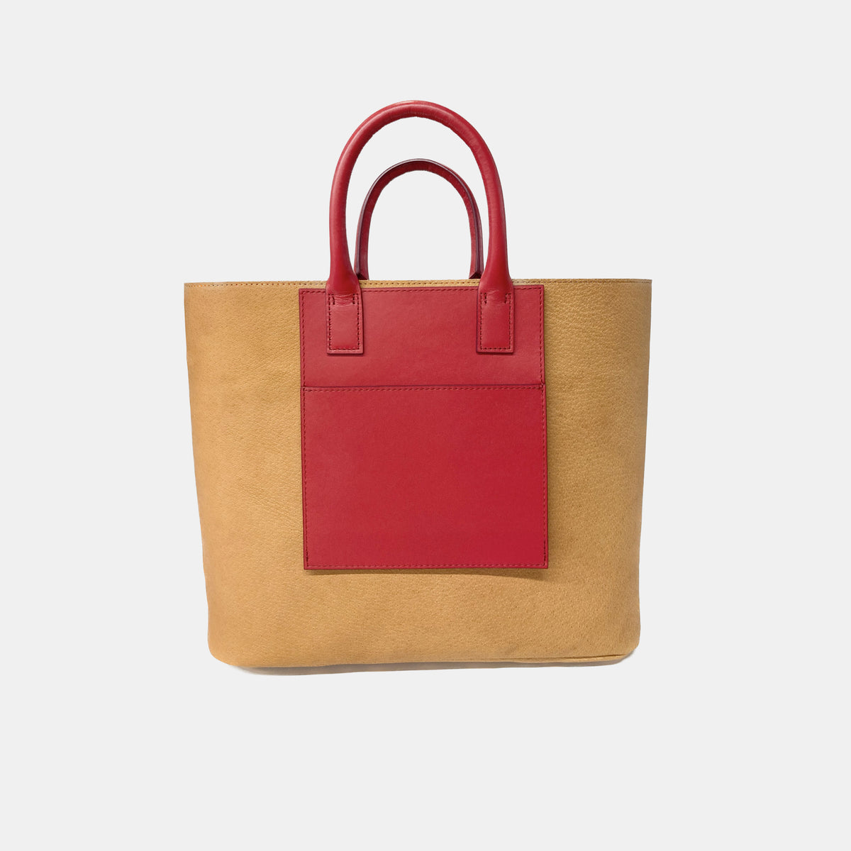 COURTNEY ORLA / コートニーオーラ】INVERSE TOTE m / Red × Camel – TOKIS