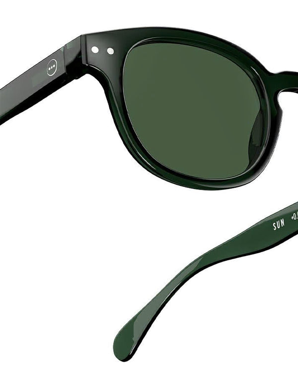 【 IZIPIZI 】#C OFFICE PLAYGROUND SUN / Bakelite Green