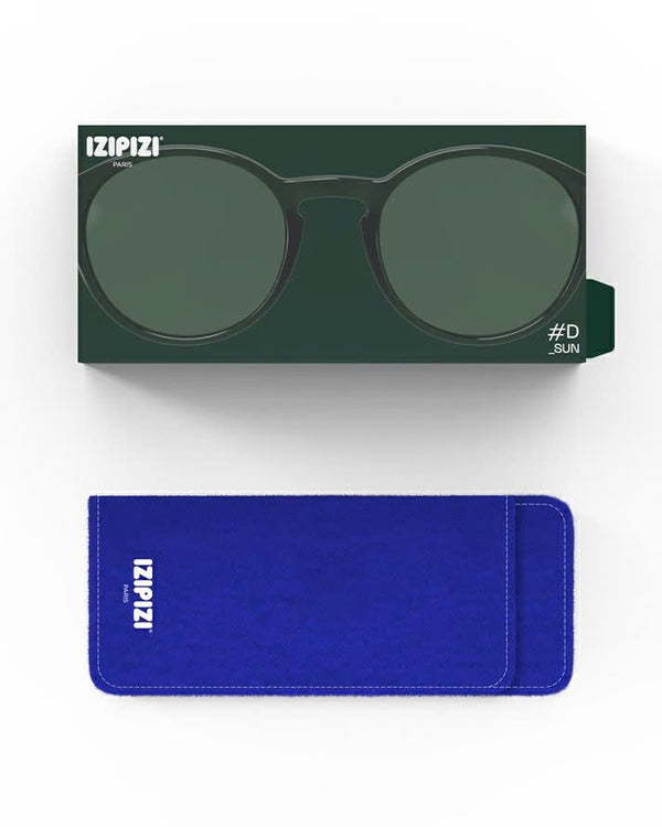 【 IZIPIZI 】#D OFFICE PLAYGROUND SUN / Bakelite Green