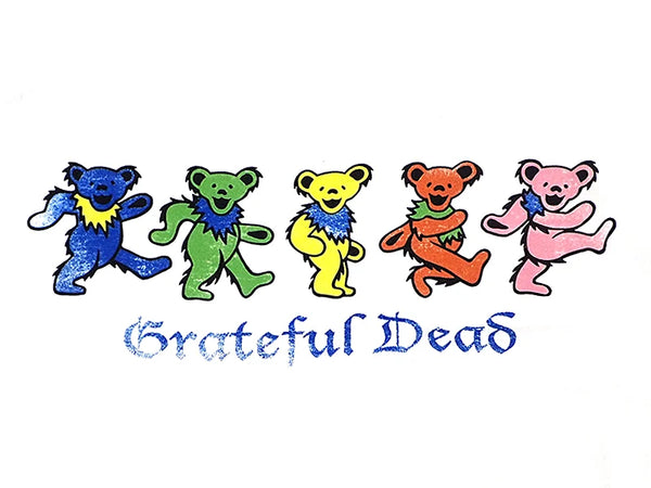 【 GRAPHIC WEAR & GOODS 】HOODIE " GRATEFUL DEAD " / White ( DANCING BEARS )
