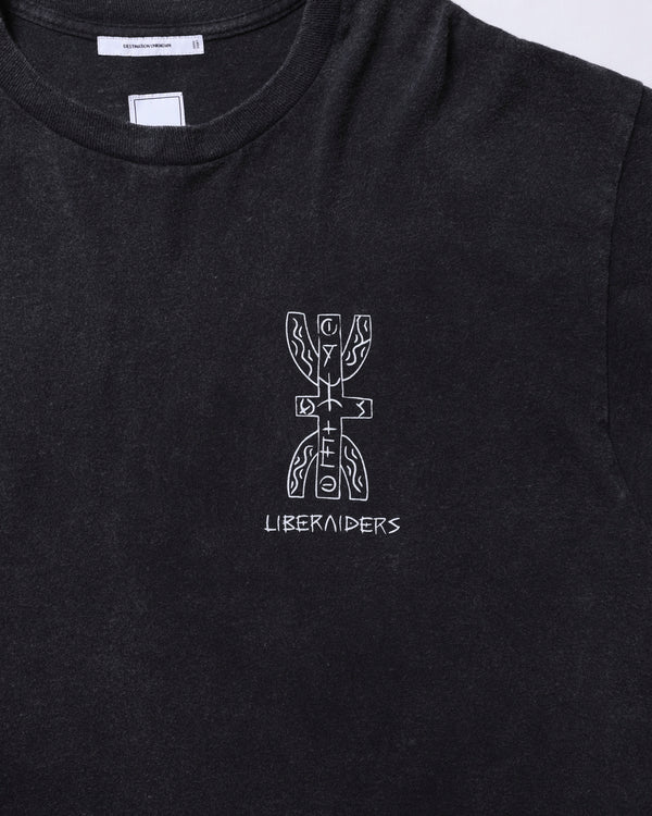 【Liberaiders】TIFINAGH LOGO L/S TEE / Black