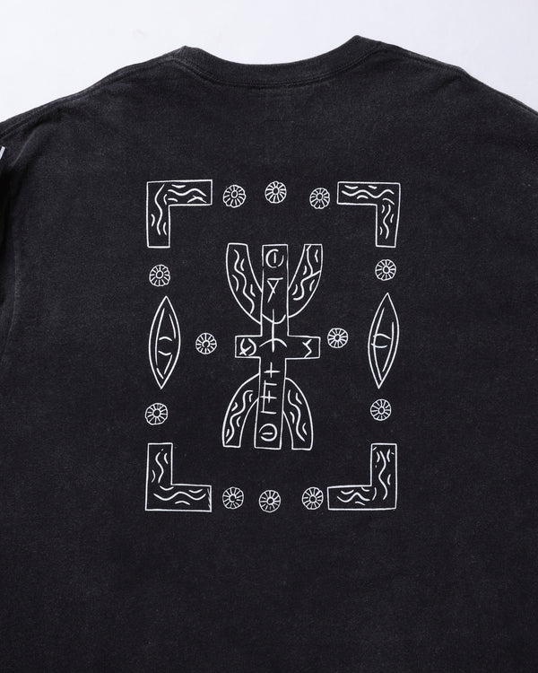 【Liberaiders】TIFINAGH LOGO L/S TEE / Black
