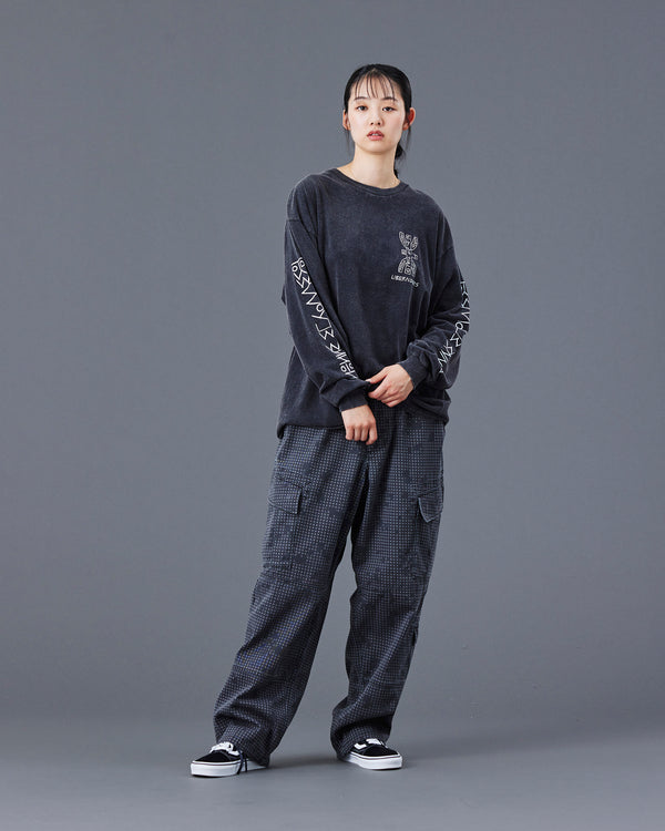 【Liberaiders】TIFINAGH LOGO L/S TEE / Black
