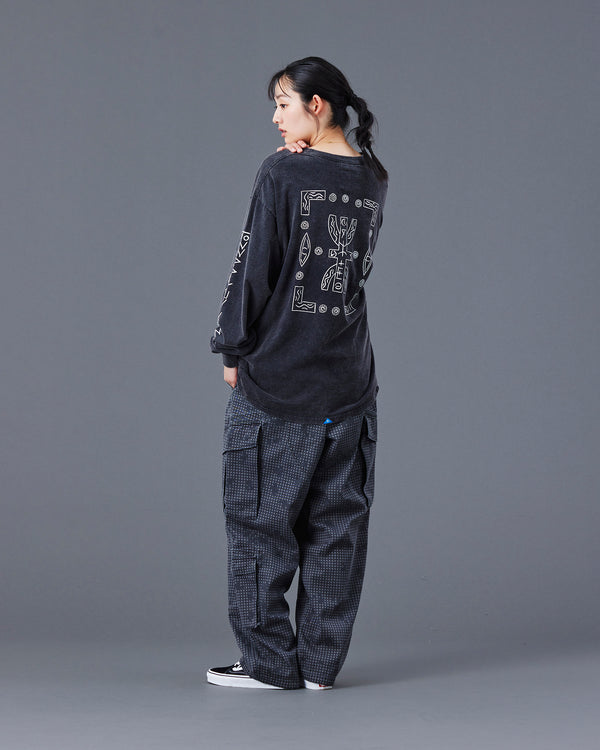 【Liberaiders】TIFINAGH LOGO L/S TEE / Black