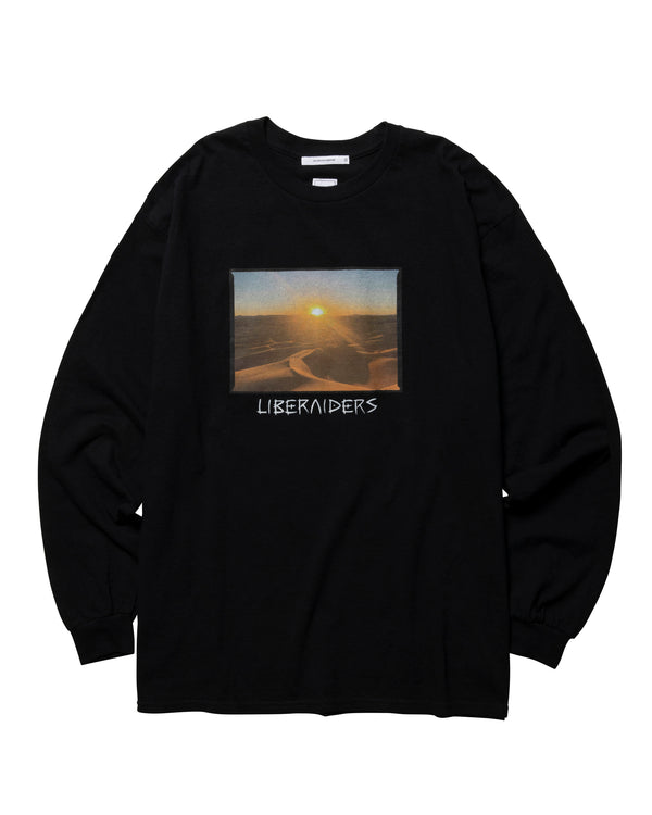 【Liberaiders】LBRDRS LOGO L/S TEE / Black