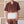 【 mii 】DIP DYED SHIRT - SUBHA - / Chocolate