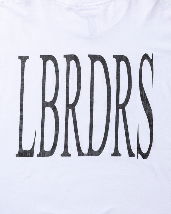 【Liberaiders】LBRDRS LOGO L/S TEE / White