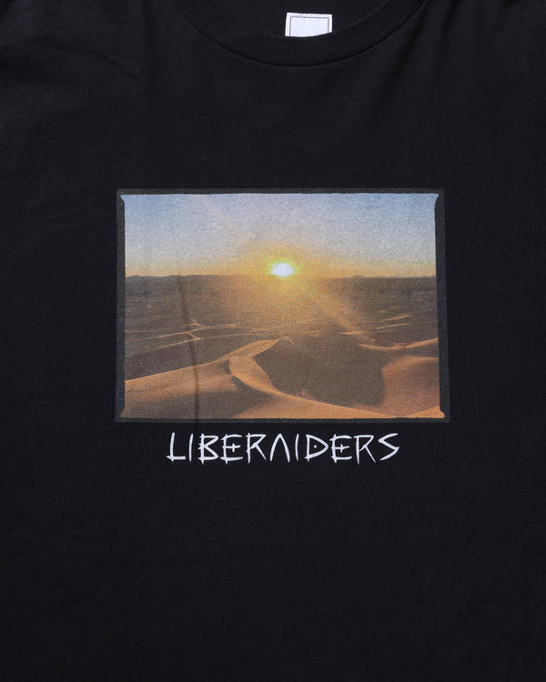 【Liberaiders】LBRDRS LOGO L/S TEE / Black