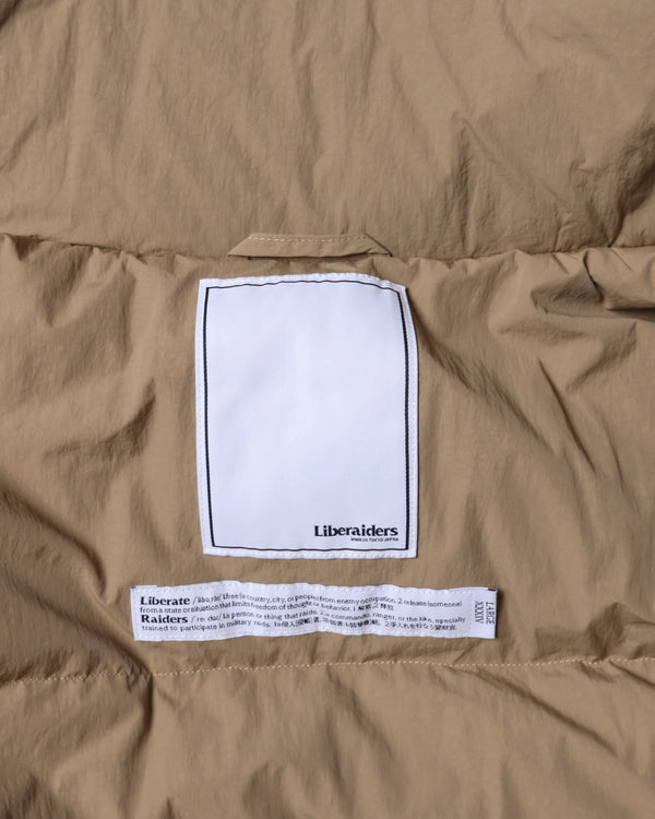 【Liberaiders】UTILITY DOWN JACKET / Black