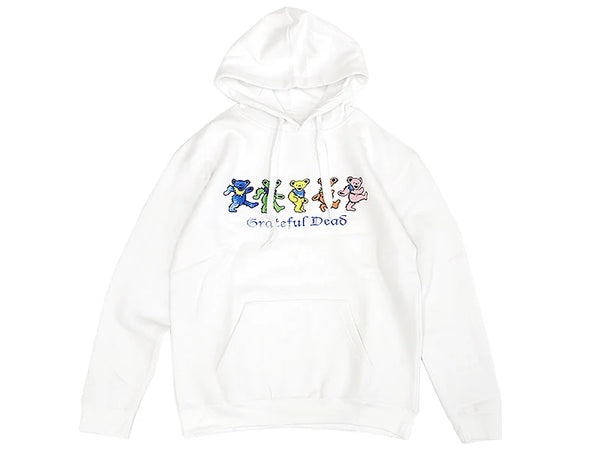 【 GRAPHIC WEAR & GOODS 】HOODIE " GRATEFUL DEAD " / White ( DANCING BEARS )