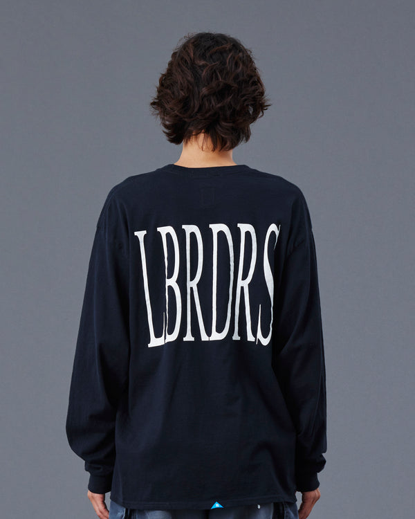 【Liberaiders】LBRDRS LOGO L/S TEE / Black