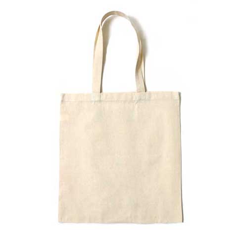 【 GRAPHIC WEAR & GOODS 】CARRY BAG " HI HOW ARE YOU " / Natural