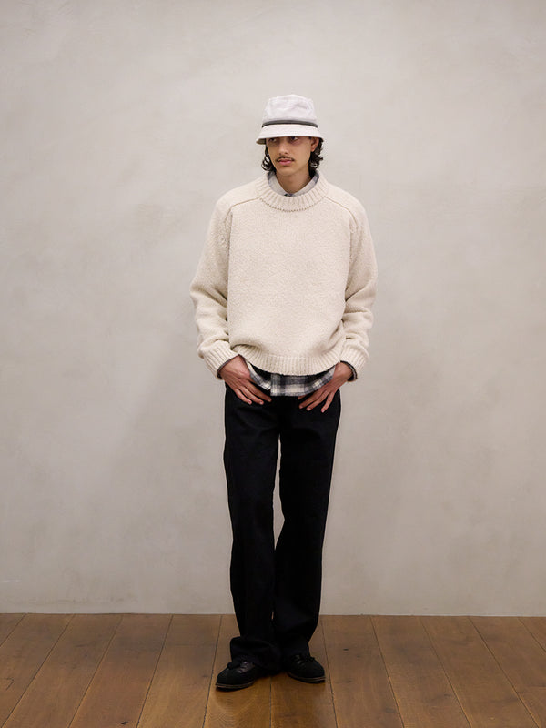 【 UNUSED 】WIDE DENIM PANTS / Indigo