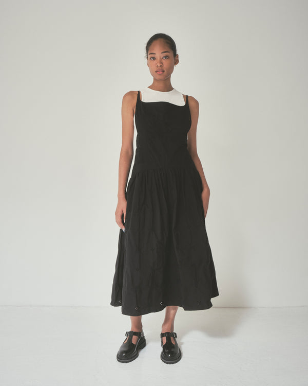 【 RIVER 】EMBROIDERED DRESS / Mint