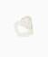 【 TIE A KNOT 】CRYSTAL BEADS RING "S" with SILVER 925 / Clear × Clear #2