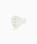 【 TIE A KNOT 】CRYSTAL BEADS RING "S" with SILVER 925 / Clear × Clear #2