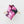 【 BIFURCATUM 】DOWN MUFFLER - PRINTED - / Pink