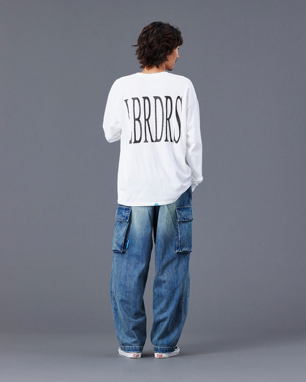 【Liberaiders】LBRDRS LOGO L/S TEE / White