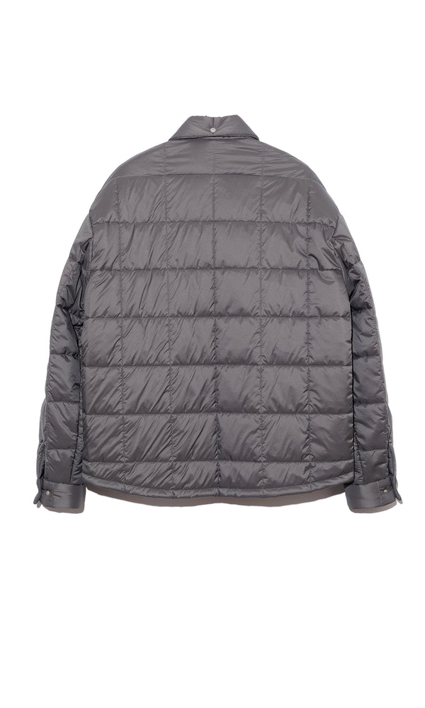 【 UNUSED 】PADDING QUILTED SHIRT / Gray