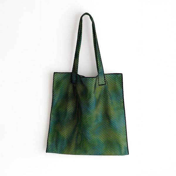 【 Super You Design 】Rainbow Structure Tote / Green