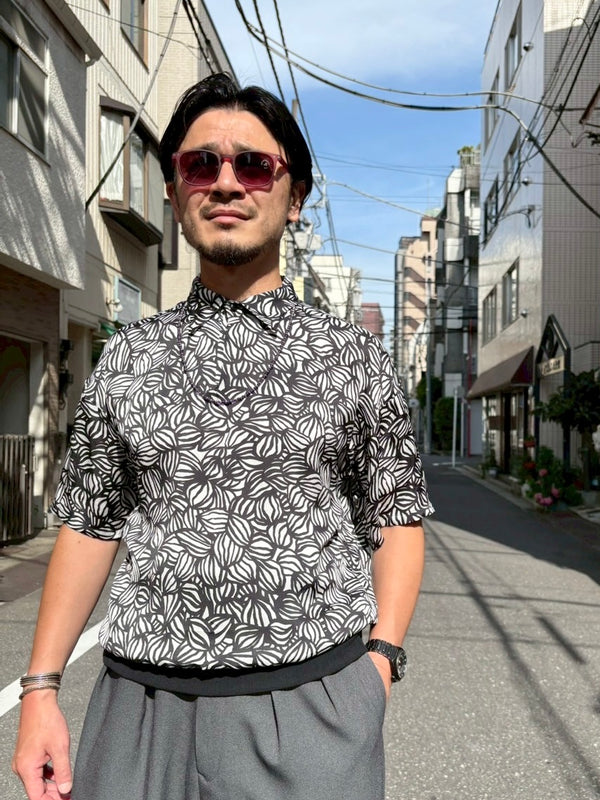 【m's braque】PULL OVER / Black Leaf