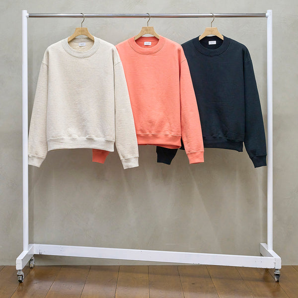 【 UNUSED 】CREW NECK SWEAT / Coral
