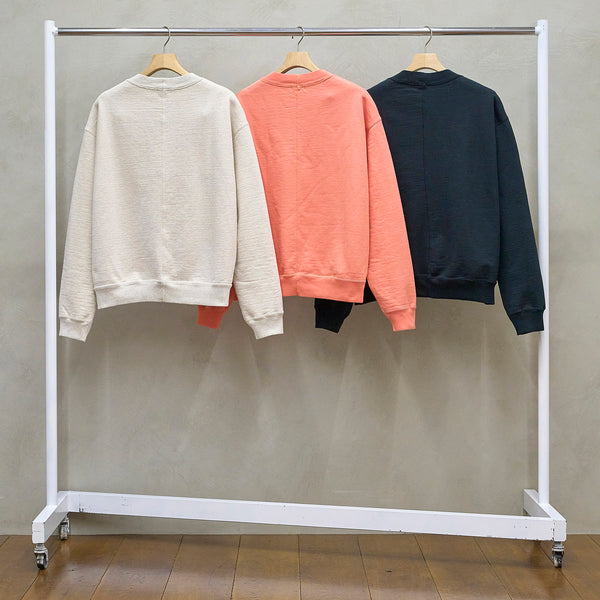【 UNUSED 】CREW NECK SWEAT / Coral
