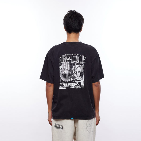 【Liberaiders】NEW DOOR TEE / Black