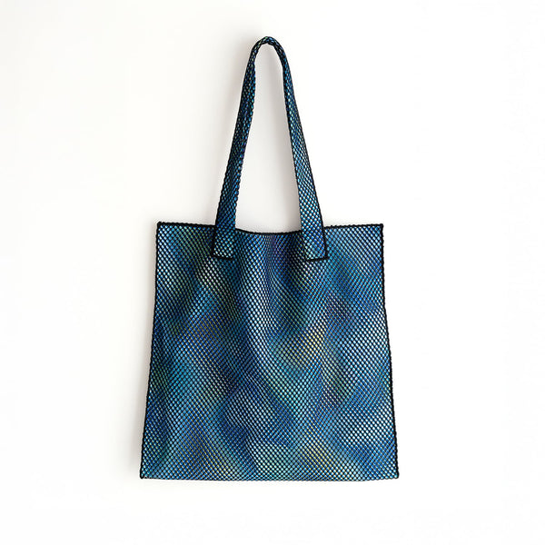 【 Super You Design 】Rainbow Structure Tote / Blue
