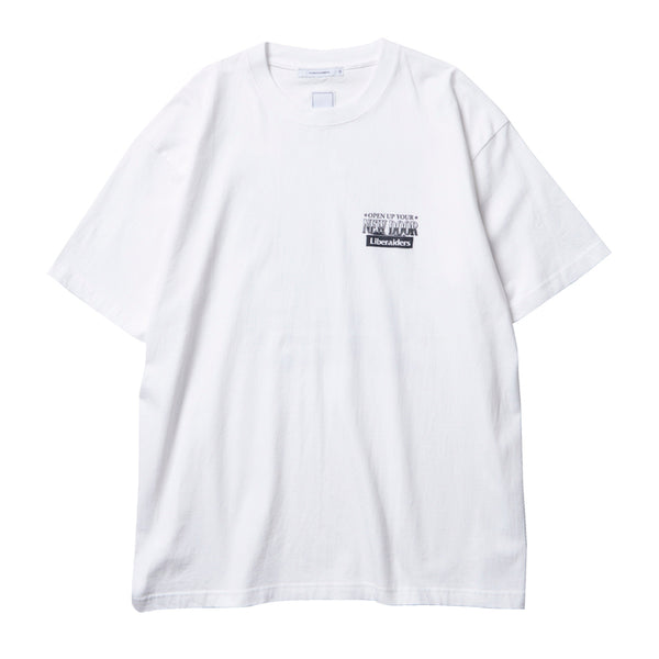 【Liberaiders】NEW DOOR TEE / White