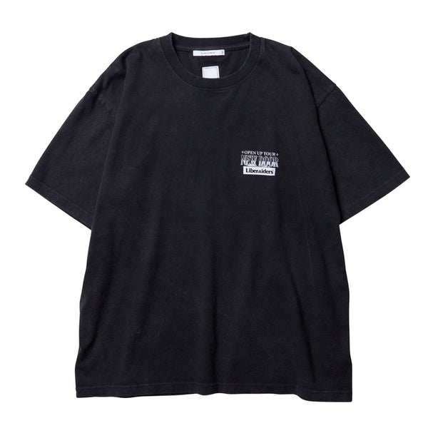 【Liberaiders】NEW DOOR TEE / Black